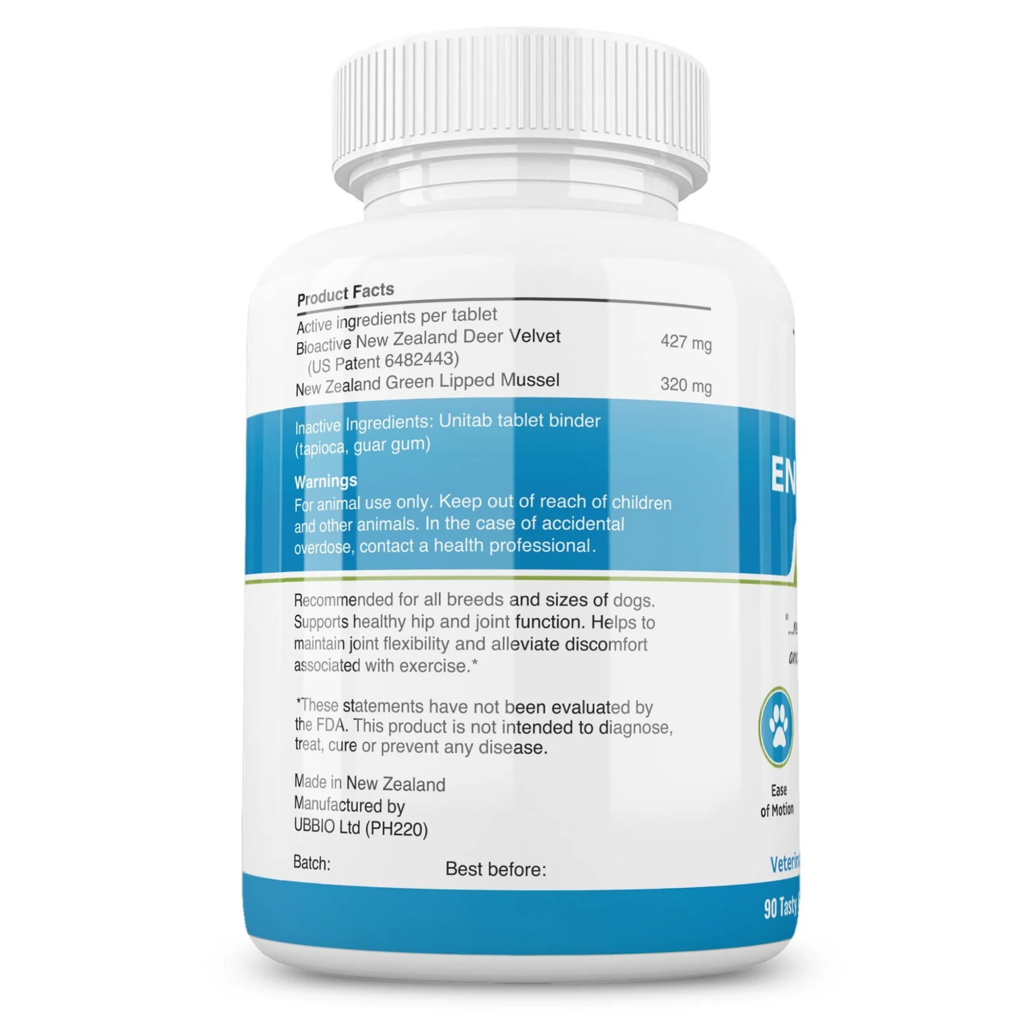 Dr. Buzby’s Encore Mobility™ Hip & Joint Supplement for Senior Dogs - Image 8